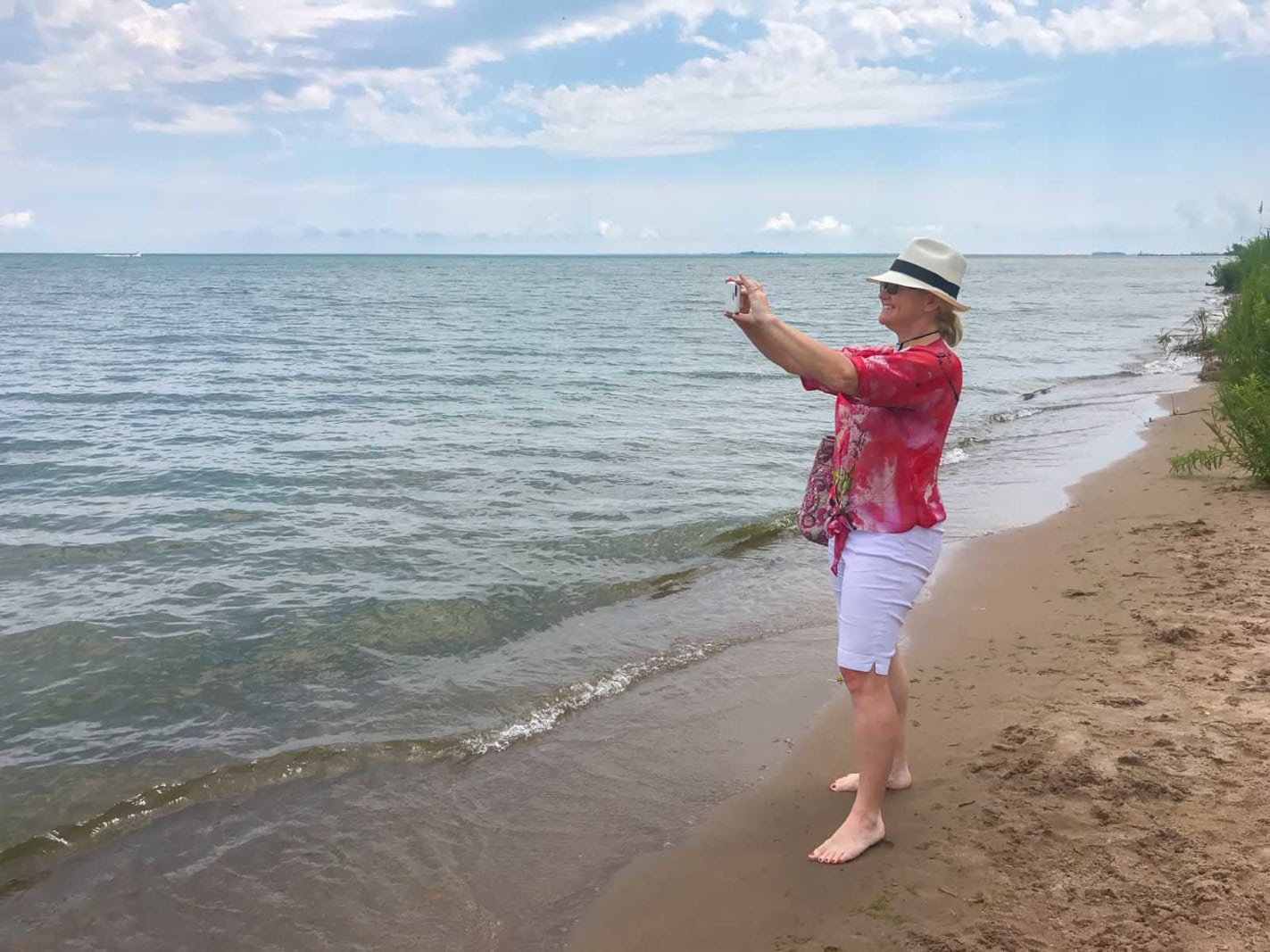 Turkey Point beach in ontario