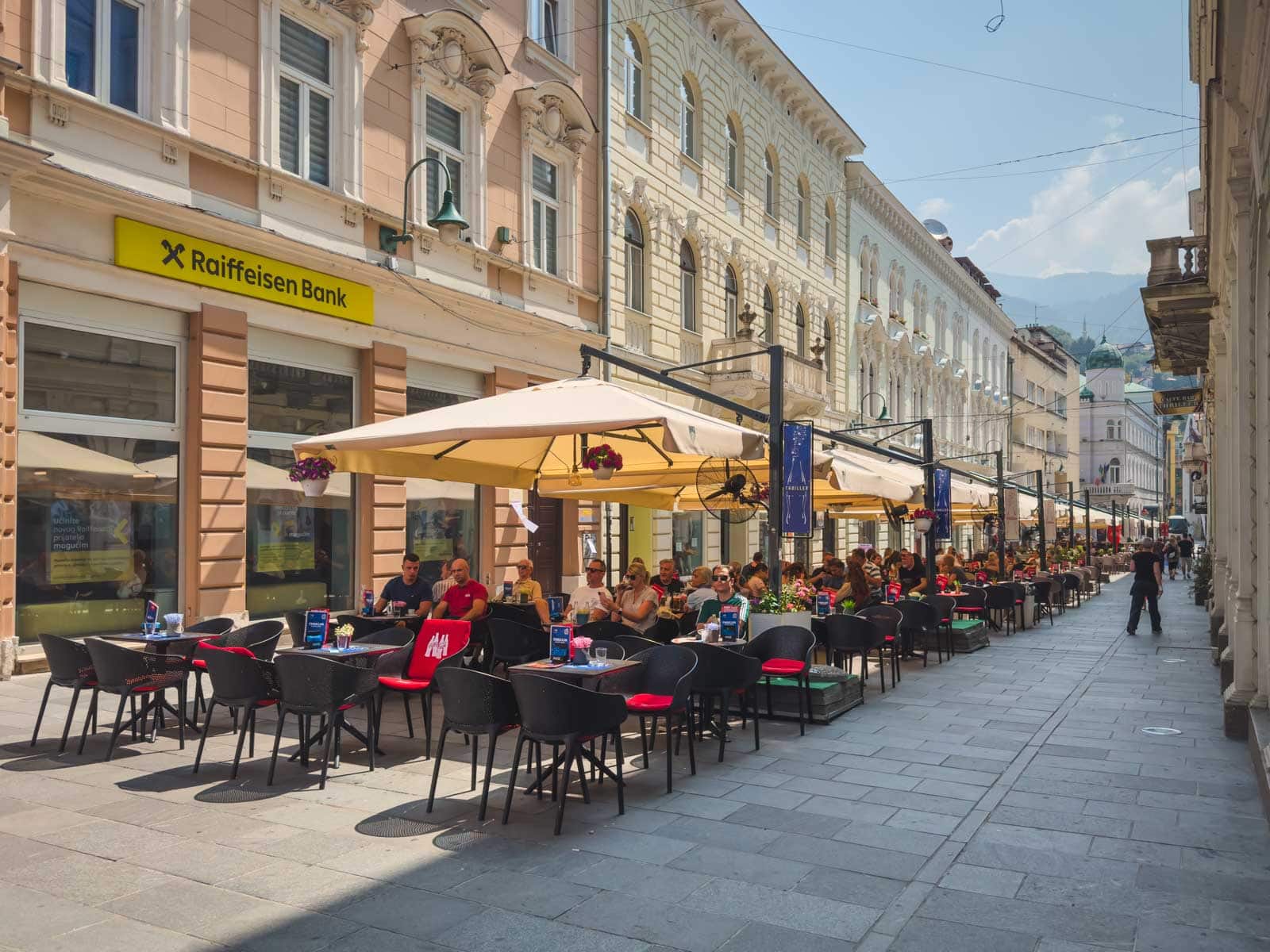 Sarajevo city center