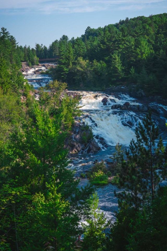 Onaping Falls in Sudbury