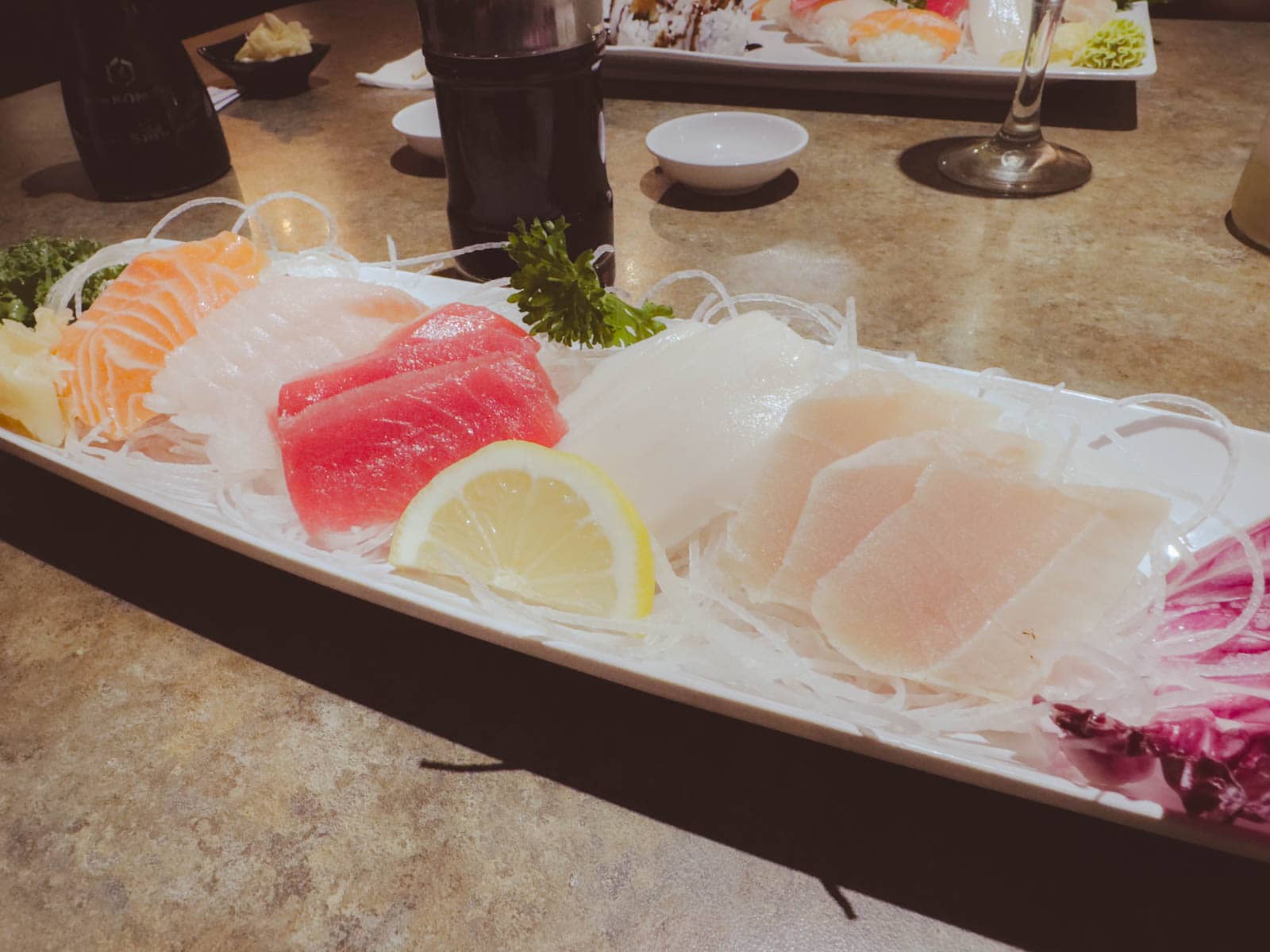 Sushi and Korean BBQ at Sapporo Ichibang restaurant in Sudbury Ontario