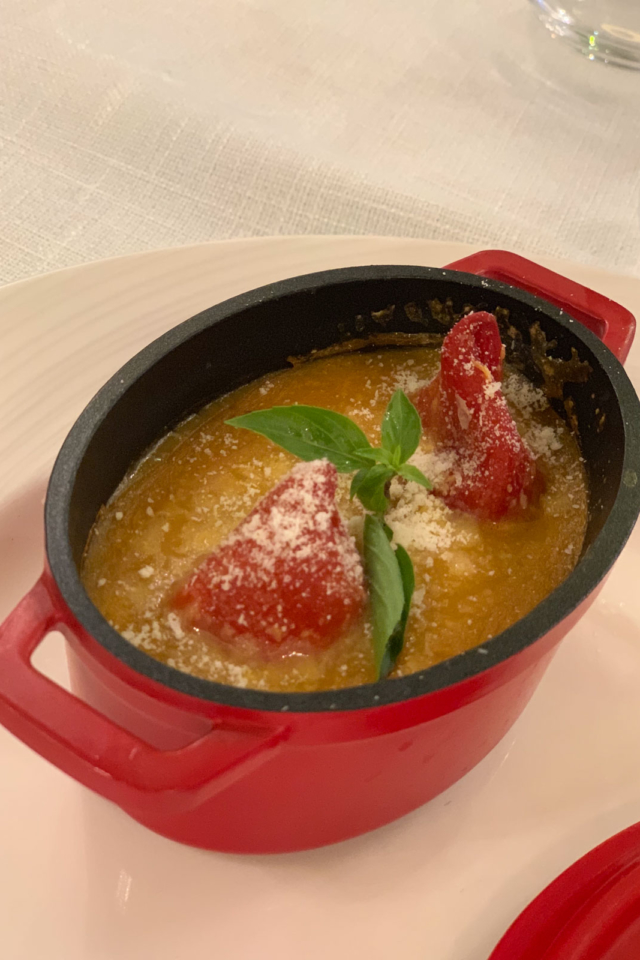 Vegetarian dessert in Havana