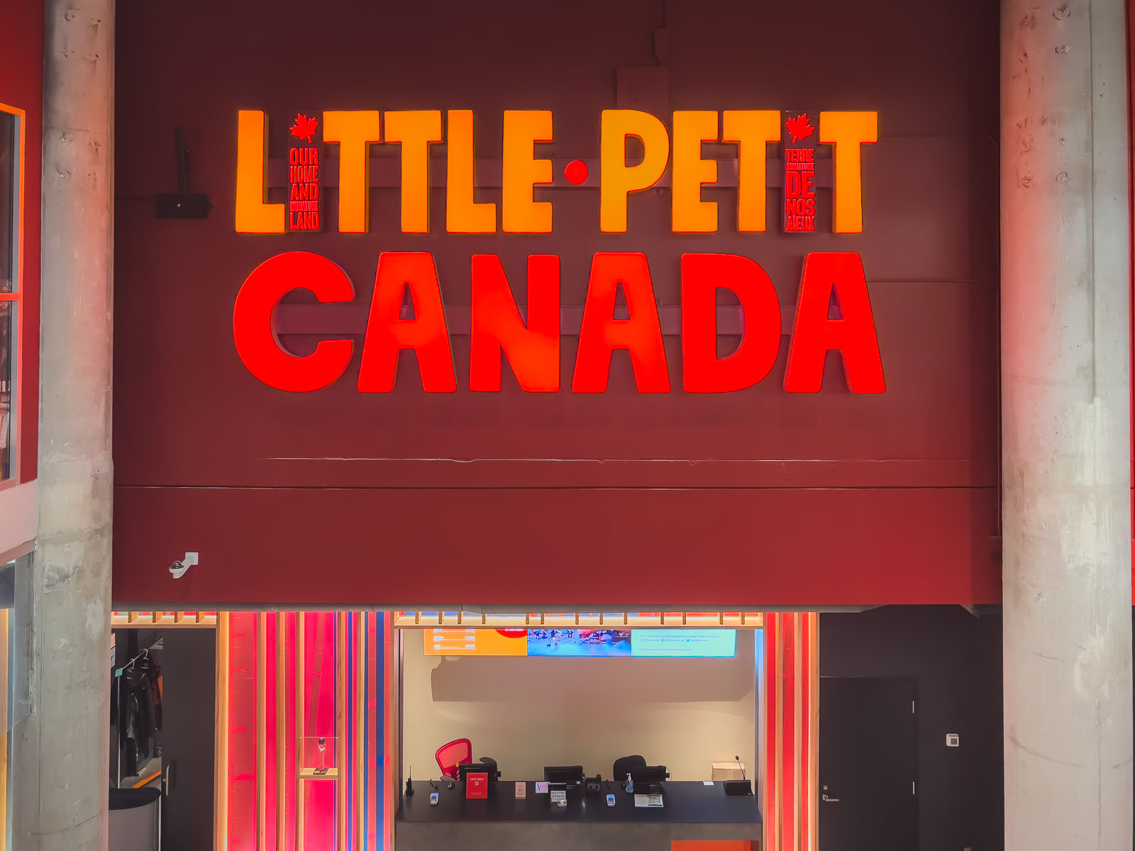entrance to the Toronto Attraction Little Canada