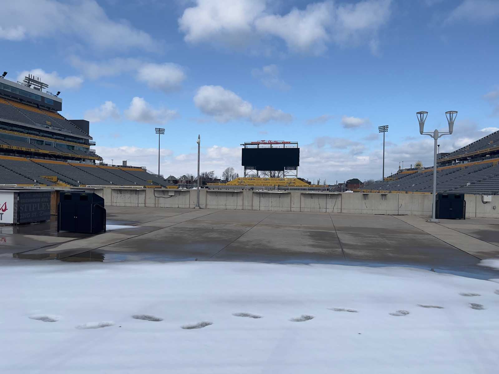 The home of the Hamilton Tiger Cats tim hortons stadium