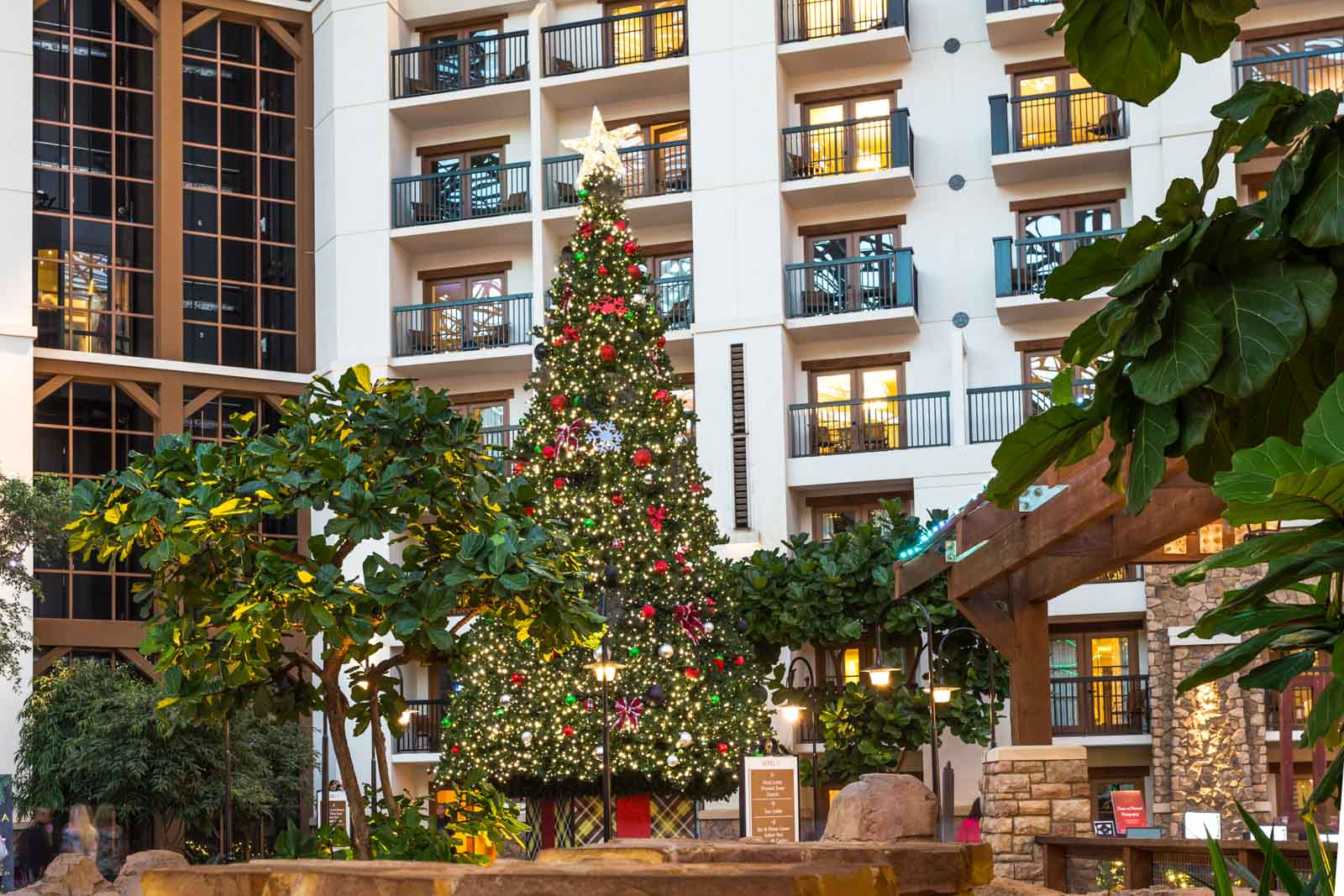 Christmas decorations are everywhere in Grapevine Texas, AKA Christmas Capital of Texas